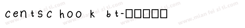 centschook bt字体转换
